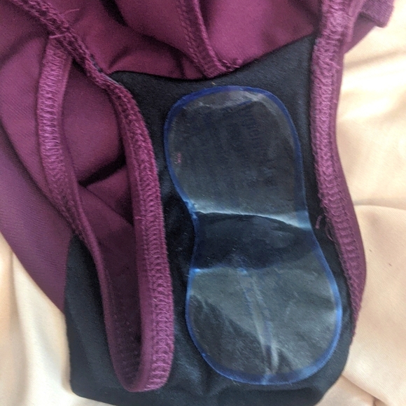 RARE NEW Miraclesuit "Shiraz" Illusionist Burgundy Crossover +Side Mesh w/o tags - Picture 4 of 4